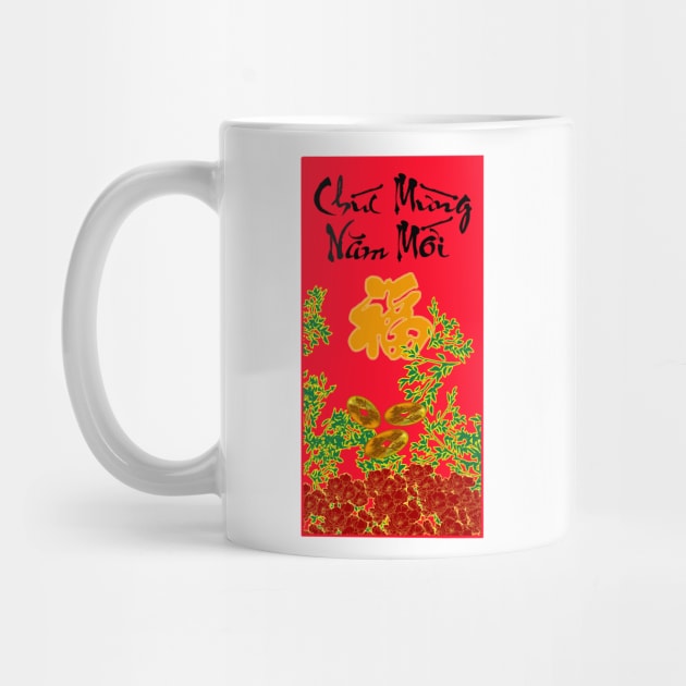 Lunar New Year, Red Envelope, Tet, Chuc Mung Nam Moi by AZNSnackShop